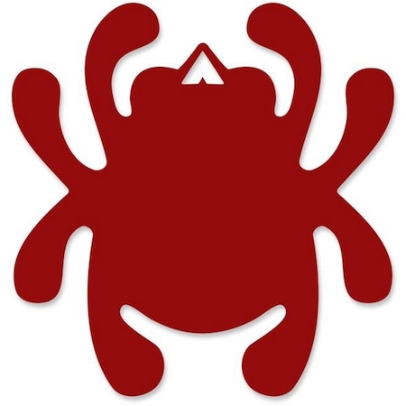 Spyderco 2024 Spyderco Mirror Decal Bug Red SPY-STK3